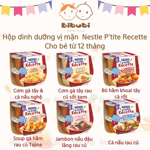 Hộp dinh dưỡng Nestle Recette