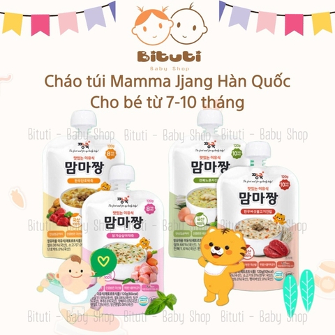 Cháo túi Mamma Jjang 120g