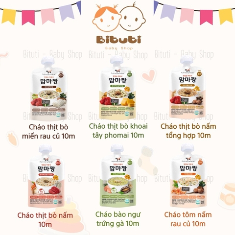 Cháo túi Mamma Jjang 120g