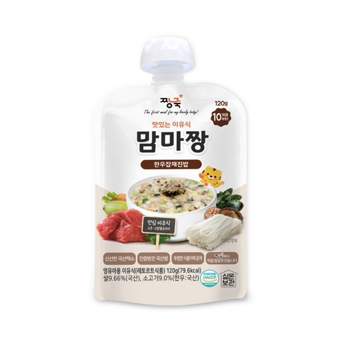 Cháo túi Mamma Jjang 120g