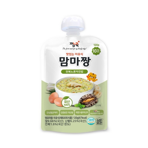 Cháo túi Mamma Jjang 120g