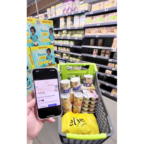 Bột lắc sữa Babybio 250g