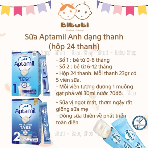 Sữa Aptamil Anh thanh