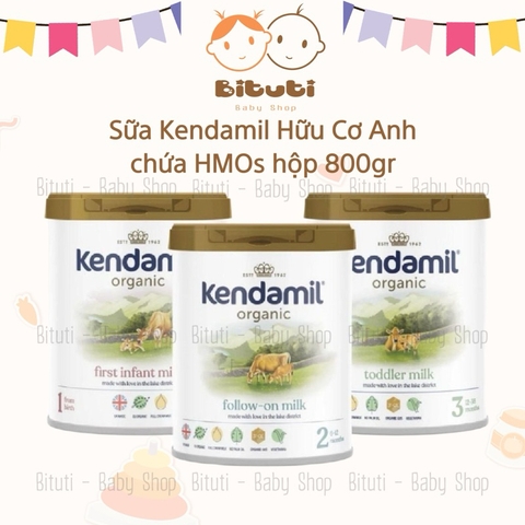 Sữa Kendamil Organic hộp 800gr