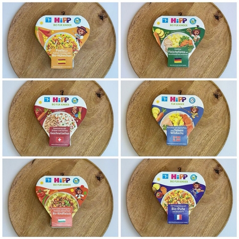 Hộp ăn liền Hipp Đức 250gr