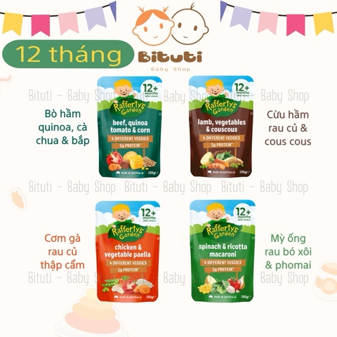 Túi Rafferty’s Garden từ 10-12m