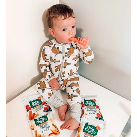 Bánh que bắp Only Organic 15gr