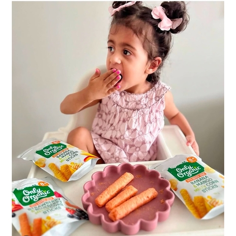 Bánh que bắp Only Organic 15gr