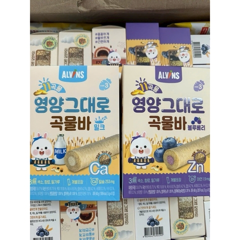 Bánh ngũ cốc nhân kem Alvins