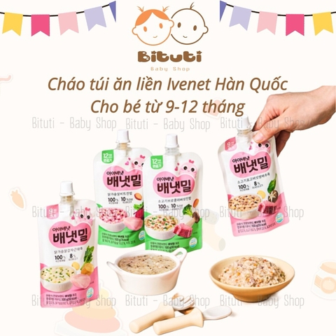 Cháo túi Ivenet 100g