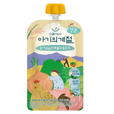 Cháo túi EcoMom Sangol Hàn 100g