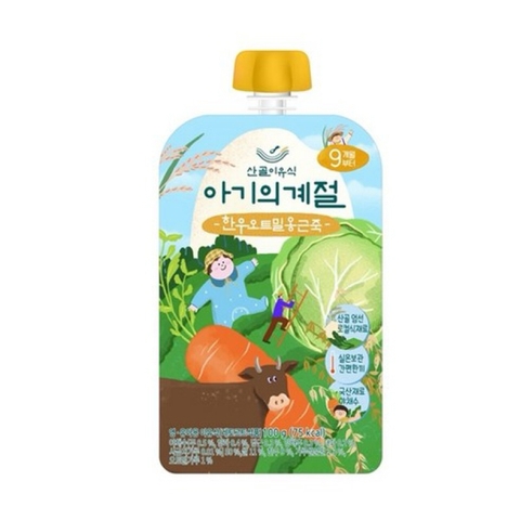 Cháo túi EcoMom Sangol Hàn 100g