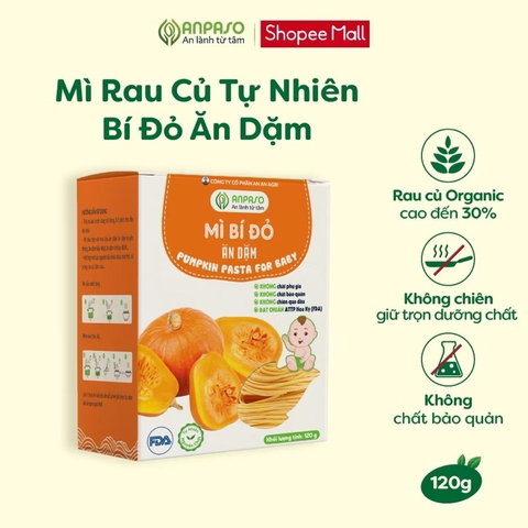 Mì rau củ ăn dặm Anpaso