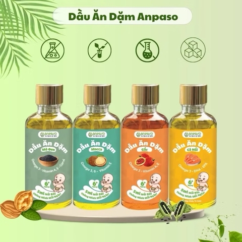 Dầu ăn dặm Anpaso chai 50ml