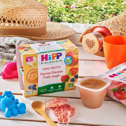 Trái cây nghiền Hipp Pháp dạng hũ