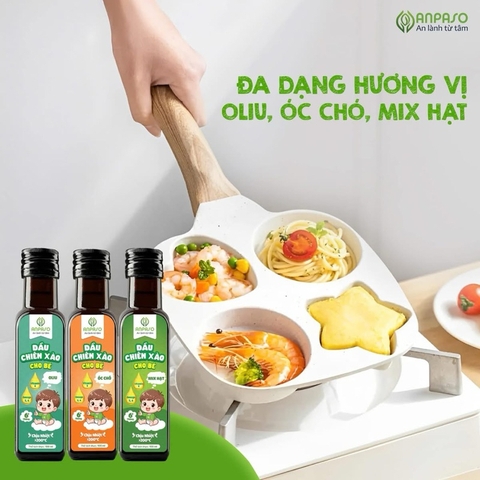 Dầu chiên xào Anpaso chai 100ml