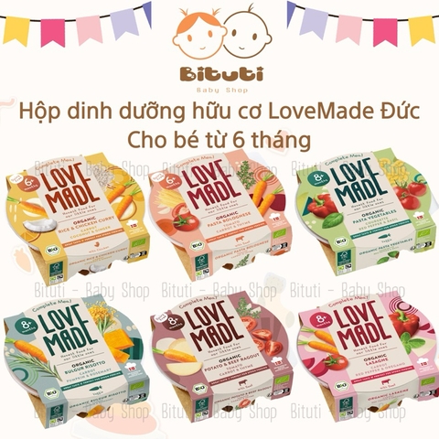 Hộp dinh dưỡng Love Made Organic