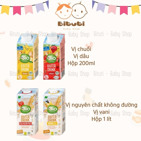 Sữa yến mạch DmBio