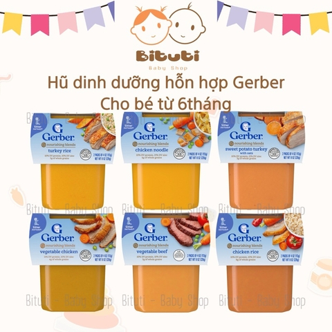 Hũ dinh dưỡng Gerber Mỹ