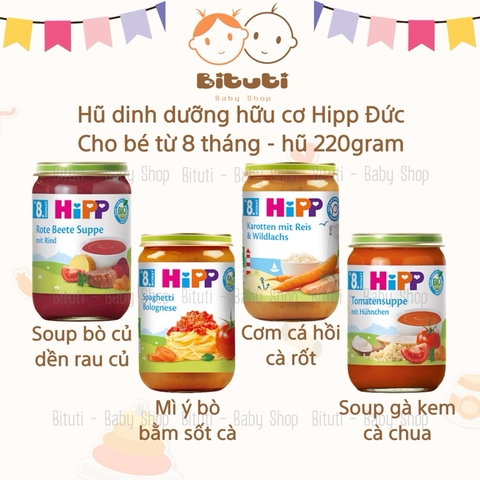 Hũ dinh dưỡng Hipp Đức