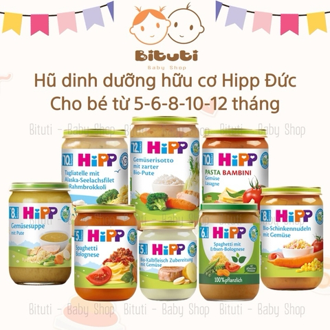 Hũ dinh dưỡng Hipp Đức