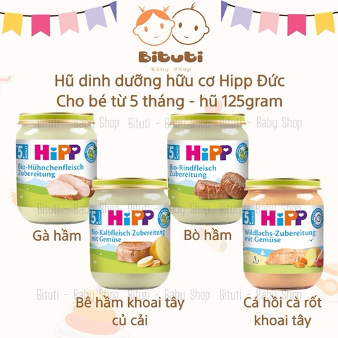 Hũ dinh dưỡng Hipp Đức