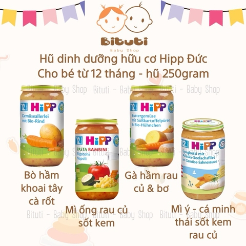 Hũ dinh dưỡng Hipp Đức