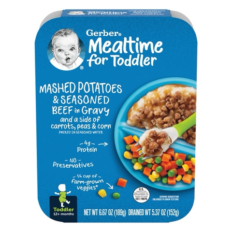 Hộp thức ăn Gerber 113gr