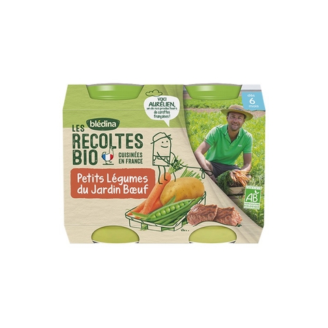 Hũ dinh dưỡng hữu cơ Bledina 200gr