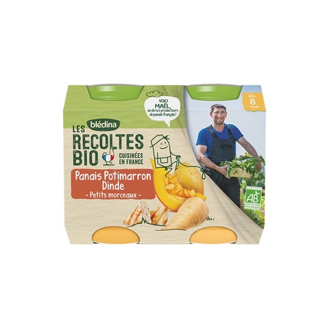 Hũ dinh dưỡng hữu cơ Bledina 200gr