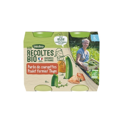 Hũ dinh dưỡng hữu cơ Bledina 200gr