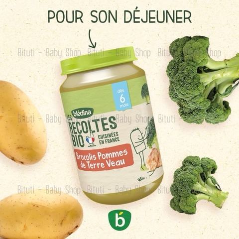 Hũ dinh dưỡng hữu cơ Bledina 200gr