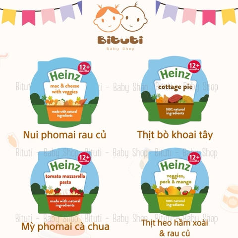 Hộp thức ăn Heinz Anh 200gr