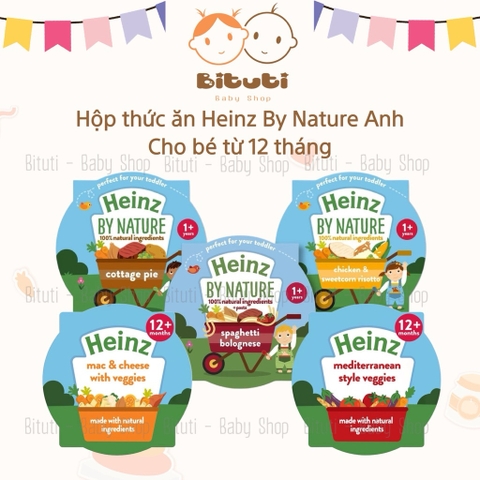 Hộp thức ăn Heinz Anh 200gr