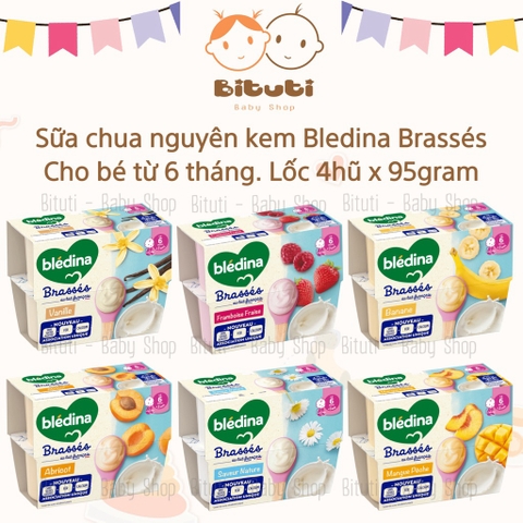 Sữa chua kem sữa Bledina Brasses