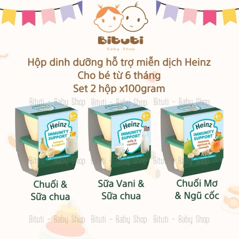 Túi dinh dưỡng hỗ trợ miễn dịch Heinz Anh