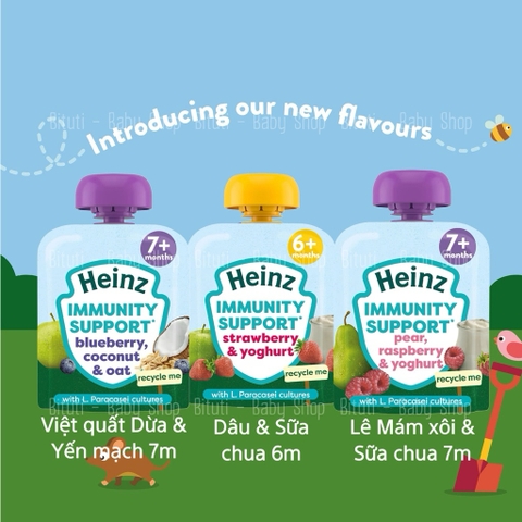 Túi dinh dưỡng hỗ trợ miễn dịch Heinz Anh