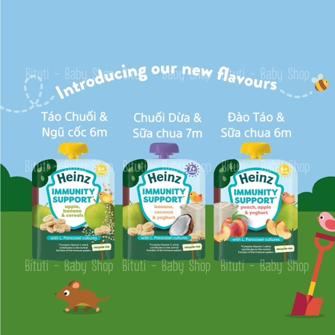 Túi dinh dưỡng hỗ trợ miễn dịch Heinz Anh