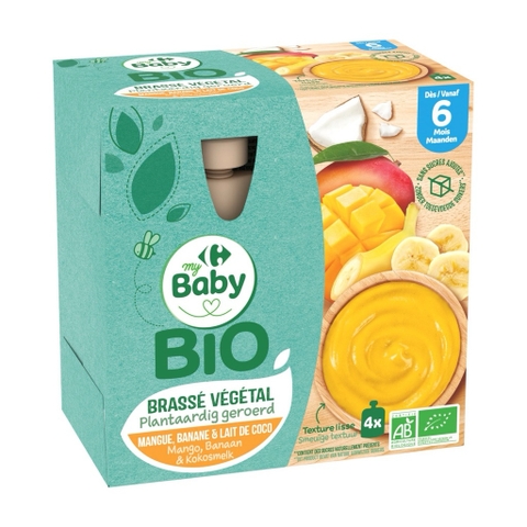 Sữa chua thực vật My BabyBio túi 85gr