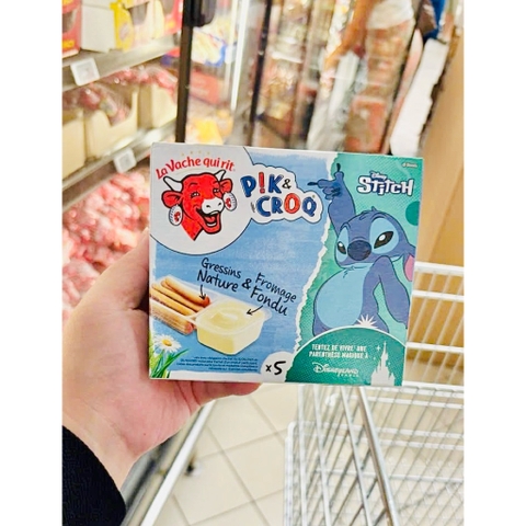 Bánh que phô mai Pik & Croq CON BÒ CƯỜI