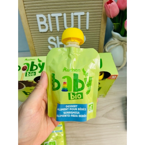 Váng sữa túi Auchan Baby Bio