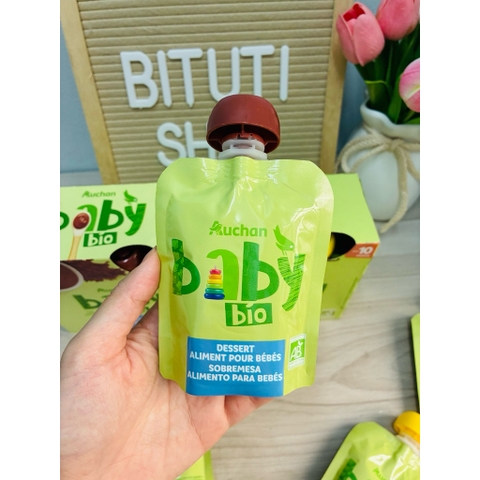 Váng sữa túi Auchan Baby Bio