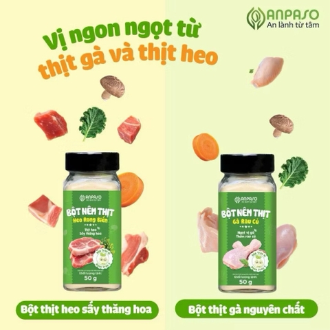 Bột nêm thịt Anpaso hũ 50gr