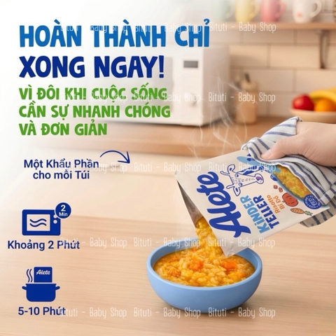 Túi dinh dưỡng Alete 250gr
