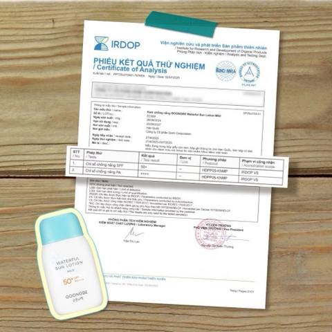 Kem Chống Nắng GOONGBE Waterful Sun Lotion Mild