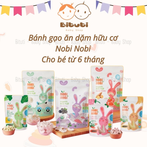 Bánh gạo Nobi Nobi