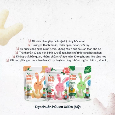 Bánh gạo Nobi Nobi