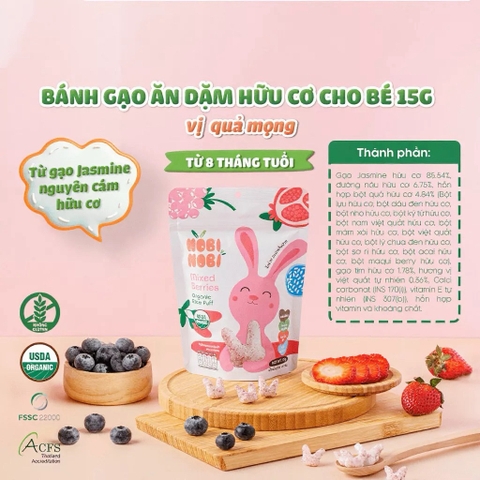 Bánh gạo Nobi Nobi