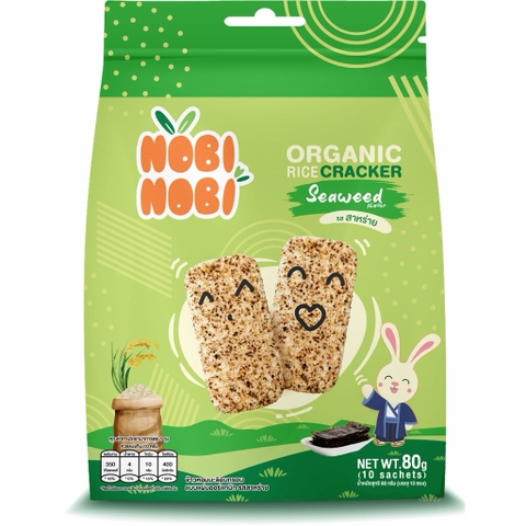 Bánh snack hữu cơ Nobi Nobi