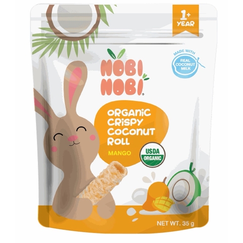Bánh dừa cuộn giòn Nobi Nobi